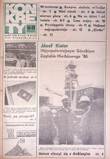Konkrety nr 49 (748), grudzień `86