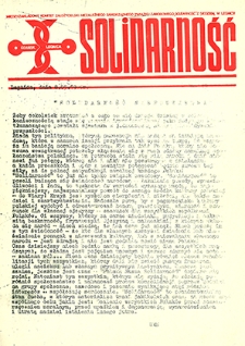 Solidarność nr 19, maj `81