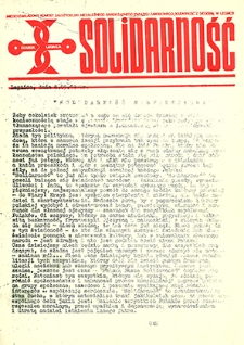 Solidarność nr 19, maj `81