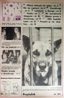 Konkrety nr 34 (785), sierpień `87