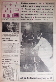 Konkrety nr 50 (801), grudzień `87