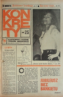 Konkrety nr 25 (58), czerwiec `73