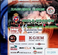 Zagłębie Lubin – Wisła Kraków