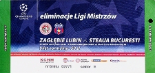 Zagłębie Lubin – Steaua Bukareszt