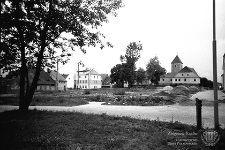 Ulica Browarna : widok na ulice Słowiańską i Pocztową