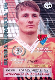 Runda wiosenna '98 : 18 kwietnia, Zagłębie Lubin – RKS Raków Częstochowa