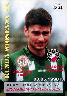 Runda wiosenna '98 : 3 maja, Zagłębie Lubin – KPP Polonia Warszawa