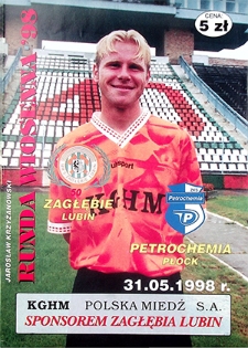 Runda wiosenna '98 : 31 maja, Zagłębie Lubin – Petrochemia Płock