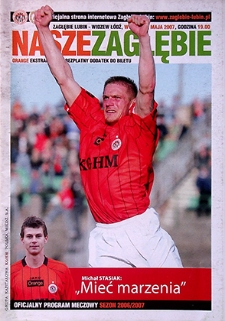 Nasze Zagłębie : Oficjalny program meczowy sezon 2006/2007, 22 maja 2007