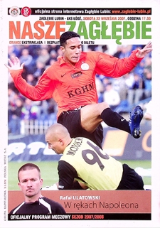 Nasze Zagłębie : Oficjalny program meczowy sezon 2007/2008, 22 września 2007