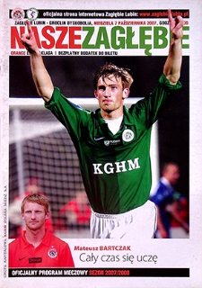 Nasze Zagłębie : Oficjalny program meczowy sezon 2007/2008, 7 października 2007