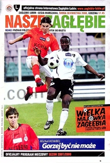 Nasze Zagłębie : Oficjalny program meczowy sezon 2007/2008, 30 kwietnia 2008