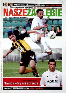 Nasze Zagłębie : Oficjalny program meczowy sezon 2008/2009, 27 września 2008