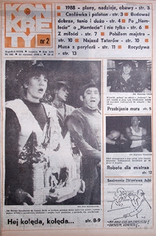 Konkrety nr 2 (805), styczeń `88