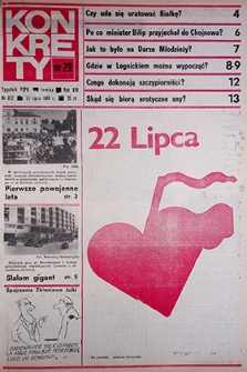 Konkrety nr 29 (832), lipiec `88