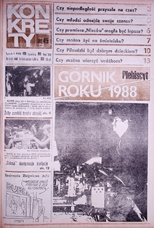 Konkrety nr 45 (848), listopad `88