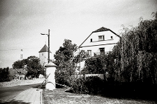 Ulica Górna : wjazd od ulicy Dąbrowskiego