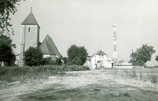 Kościół pw. św. Michała Archanioła : widok od ulicy Górnej