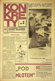 Konkrety nr 3, czerwiec `72