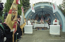 Zakłady Górnicze „Konrad” w Iwinach : ostatnia msza przed likwidacją i zatopieniem kopalni