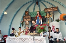 Zakłady Górnicze „Konrad” w Iwinach : ostatnia msza przed likwidacją i zatopieniem kopalni