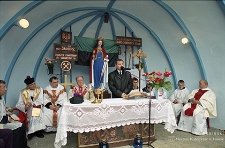 Zakłady Górnicze „Konrad” w Iwinach : ostatnia msza przed likwidacją i zatopieniem kopalni