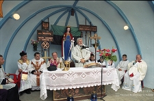 Zakłady Górnicze „Konrad” w Iwinach : ostatnia msza przed likwidacją i zatopieniem kopalni