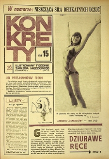 Konkrety nr 15, sierpień `72