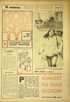 Konkrety nr 17, wrzesień `72