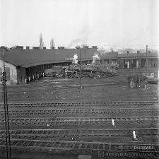 Stacja Miłkowice : parowozownia – plan szeroki