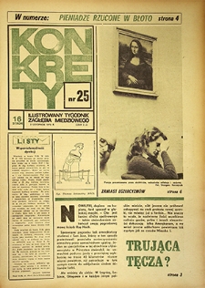 Konkrety nr 25, listopad `72