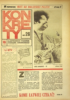 Konkrety nr 26, listopad `72