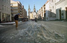 Widok na kościół św. Jana Chrzciciela w rynku