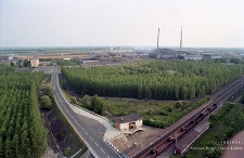 Obiekty przemysłowe z lotu ptaka : Huta Miedzi &bdquo;Głog&oacute;w&rdquo;