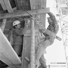 Huta Miedzi „Głogów II” podczas budowy