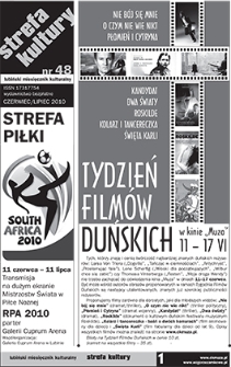 Strefa Kultury nr 48, czerwiec, lipiec 2010