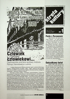 Strefa Kultury nr 1 (15), styczeń 2006
