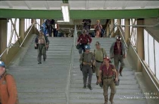 Zakłady Górnicze „Rudna” : górnicy wychodzący z pracy