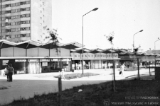 Pawilony handlowe przy ulicy Mickiewicza