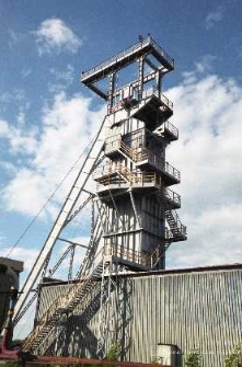 Zakłady G&oacute;rnicze &bdquo;Rudna&rdquo; : szyby kopalniane