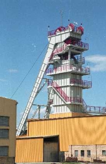 Zakłady G&oacute;rnicze &bdquo;Rudna&rdquo; : szyby kopalniane