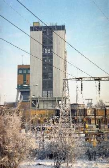 Zakłady Górnicze „Rudna” zimą