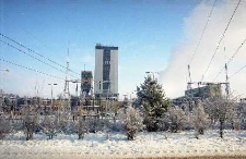 Zakłady Górnicze „Rudna” zimą