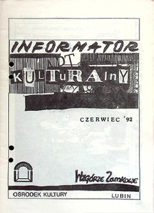 Informator Kulturalny, czerwiec `92