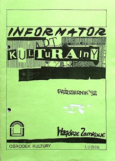 Informator Kulturalny, październik `92