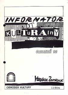 Informator Kulturalny, grudzień `92