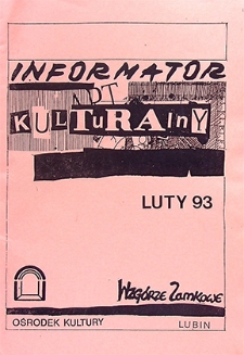 Informator Kulturalny, luty `93