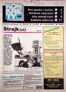 Konkrety nr 32 (1043), sierpień `92