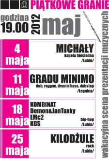 Piątkowe Granie : maj 2012