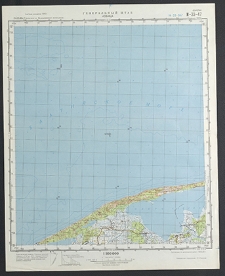 Mapa topograficzna : N-33-47 : Izbica